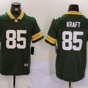 Green Bay Packers #85 Tucker Kraft Green Vapor Untouchable Football Stitched Jersey