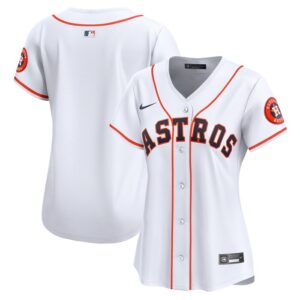 Houston Astros Women Home Limited Jersey - White