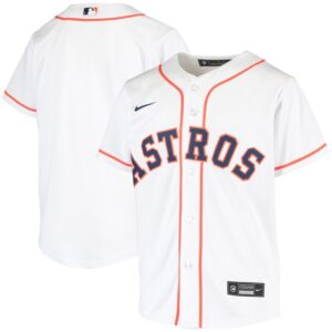 Houston Astros Youth Home Replica Team Jersey - White