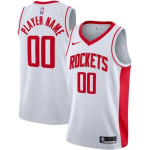 Houston Rockets 2020/21 Swingman Custom Jersey - Association Edition - White