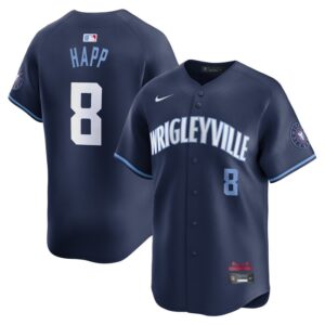 Ian Happ Chicago Cubs City Connect Limited Player Jersey - Navy