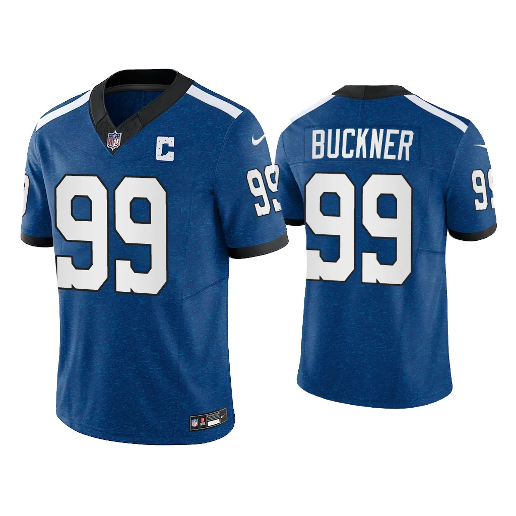 Indianapolis Colts DeForest Buckner Indiana Nights Limited Royal Jersey