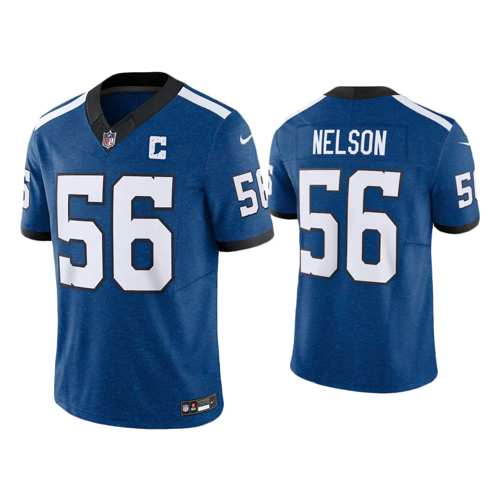 Indianapolis Colts Quenton Nelson Indiana Nights F.U.S.E. Royal Jersey