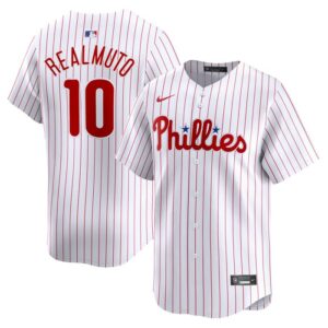 J.T. Realmuto Philadelphia Phillies Home Limited Player Jersey - White