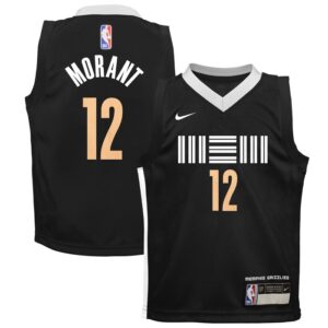 Ja Morant Memphis Grizzlies Infant Swingman Replica Jersey - City Edition - Black