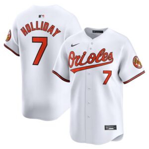 Jackson Holliday Baltimore Orioles Home Limited Player Jersey - White