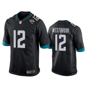 Jacksonville Jaguars #12 Black Men Dede Westbrook Game Jersey