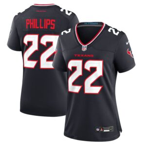 Jacob Phillips Houston Texans Women's Game Jersey - Navy