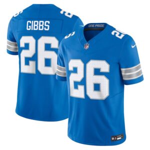 Jahmyr Gibbs Detroit Lions Vapor F.U.S.E. Limited Jersey - Blue