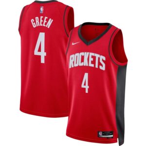 Jalen Green Houston Rockets Unisex Swingman Jersey - Icon Edition - Red