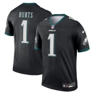 Jalen Hurts Philadelphia Eagles Legend Jersey - Black