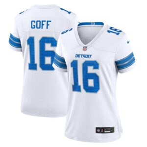 Jared Goff Detroit Lions Women's Game Jersey - White