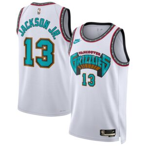 Jaren Jackson Jr. Memphis Grizzlies Unisex 2024/25 Swingman Jersey - White - Classic Edition