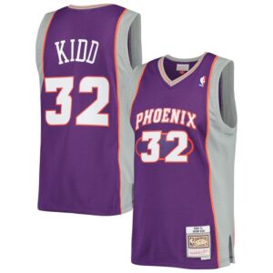 Jason Kidd Phoenix Suns 2001/02 Hardwood Classics Swingman Jersey - Purple