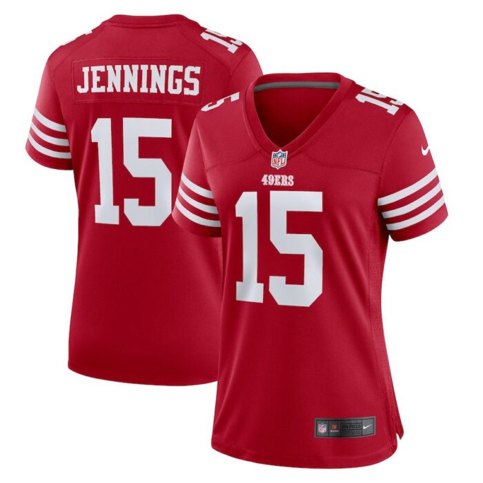 Jauan Jennings San Francisco 49ers Women's Game Jersey - Scarlet