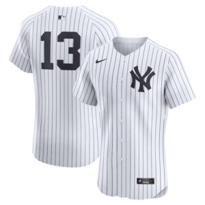 Jazz Chisholm Jr. New York Yankees Home Elite Player Jersey - White