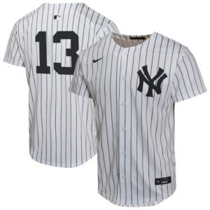 Jazz Chisholm Jr. New York Yankees Youth Home Player Game Jersey - White