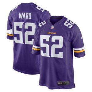 Jihad Ward Minnesota Vikings Team Game Jersey - Purple