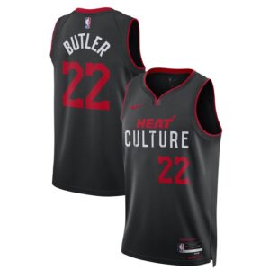 Jimmy Butler Miami Heat Unisex 2023/24 Swingman Jersey - Black - City Edition