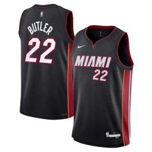 Jimmy Butler Miami Heat Youth Swingman Jersey - Icon Edition - Black