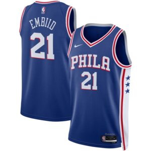 Joel Embiid Philadelphia 76ers Unisex Swingman Jersey - Icon Edition - Royal