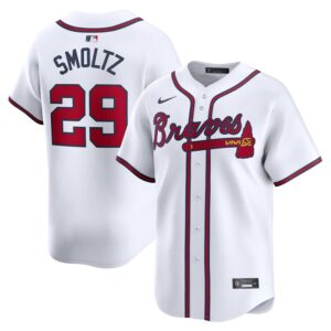 John Smoltz Atlanta Braves Home Limited Player Jersey - White