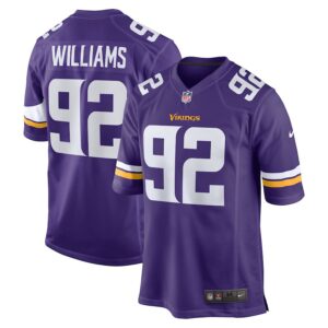 Jonah Williams Minnesota Vikings Team Game Jersey - Purple