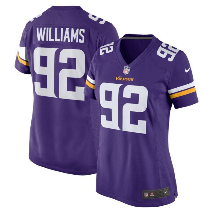 Jonah Williams Minnesota Vikings Women's Team Game Jersey - Purple