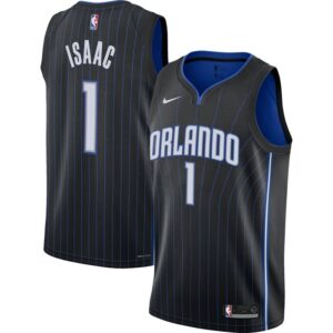 Jonathan Isaac Orlando Magic Youth Swingman Jersey - Icon Edition - Black