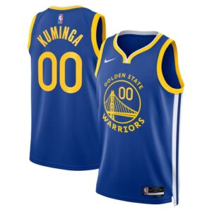 Jonathan Kuminga Golden State Warriors Unisex Swingman Badge Player Jersey - Icon Edition - Royal