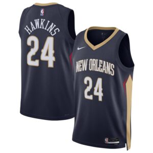 Jordan Hawkins New Orleans Pelicans Unisex Swingman Jersey - Icon Edition - Navy