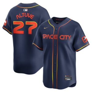 Jose Altuve Houston Astros City Connect Limited Player Jersey - Navy