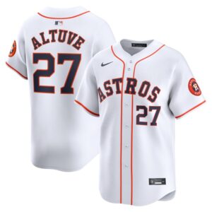 Jose Altuve Houston Astros Home Limited Player Jersey - White