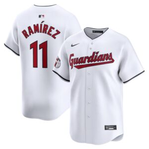 Jose Ramirez Cleveland Guardians Home Limited Player Jersey - White