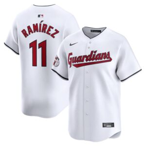 Jose Ramirez Cleveland Guardians Youth Home Limited Player Jersey - White