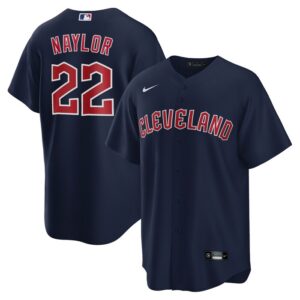 Josh Naylor Cleveland Guardians Alternate Replica Jersey - Navy