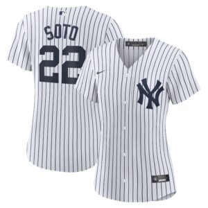 Juan Soto New York Yankees Women's Home Replica Player Jersey- White