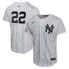 Juan Soto New York Yankees Youth Home Game Player Jersey - White