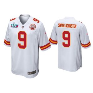 Juju Smith-Schuster Kansas City Chiefs Super Bowl LVII White Game Jersey