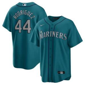 Julio Rodriguez Seattle Mariners Replica Player Jersey - Aqua