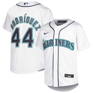 Julio Rodriguez Seattle Mariners Youth Home Replica Player Jersey - White