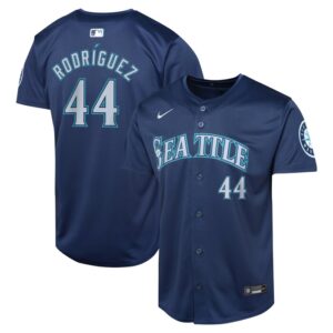 Julio Rodriguez Seattle Mariners Youth Road Limited Player Jersey - Navy