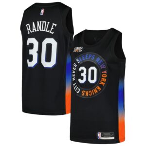 Julius Randle New York Knicks Swingman Player Jersey - City Edition - Black