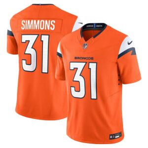 Justin Simmons Denver Broncos Vapor F.U.S.E. Limited Jersey - Orange