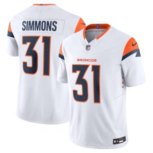 Justin Simmons Denver Broncos Vapor F.U.S.E. Limited Jersey - White