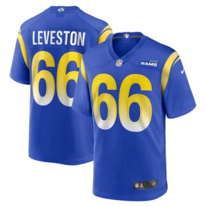 KT Leveston Los Angeles Rams Team Game Jersey - Royal