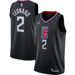 Kawhi Leonard LA Clippers 2020/21 Swingman Jersey - Statement Edition - Black
