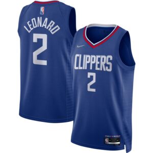 Kawhi Leonard LA Clippers 2021/22 Diamond Swingman Jersey - Icon Edition - Royal