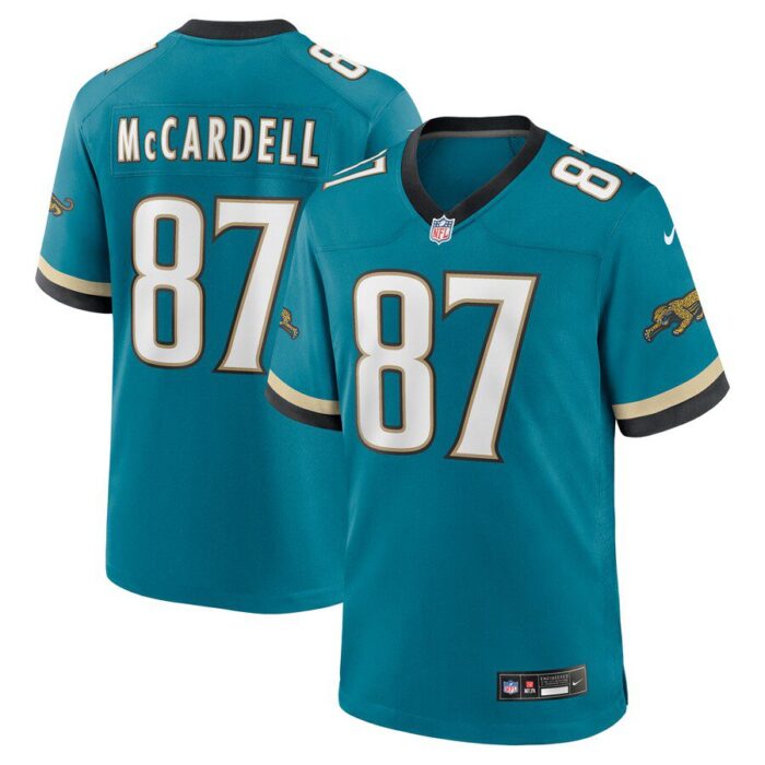 Keenan McCardell Jacksonville Jaguars Prowler Throwback Retired Player Game Jersey - Teal