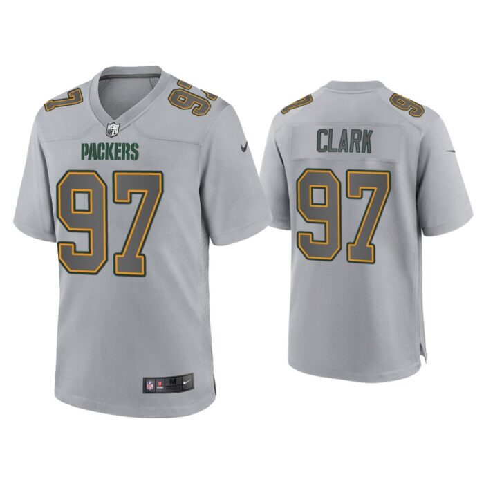 Kenny Clark Green Bay Packers Gray Atmosphere Fashion Game Jersey